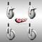 Service Caster 5 Inch 316SS Gray Poly Swivel 3/4 Inch Expanding Stem Caster Lock Brake, 2PK SCC-SS316TTLEX20S514-PPUB-2-S-2-34 - alternate 6